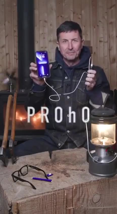 How to charge your mobile phone when there is no power.