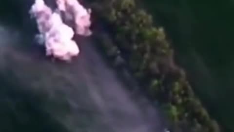 Countryside Bombings In The Ukraine-Russia War