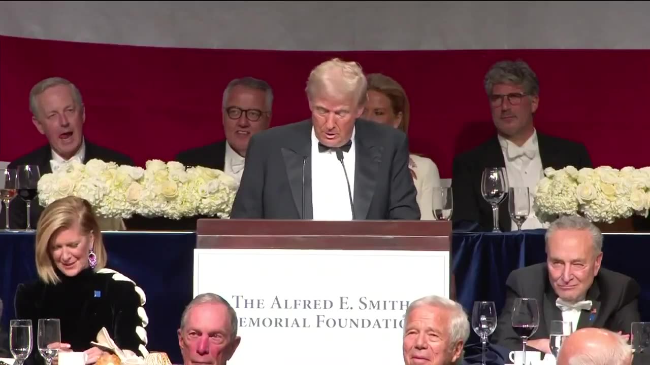 DONALD TRUMP SPEECH AL SMITH CHARITY DINNER IN NY CITY NEW YORK 10/17/24