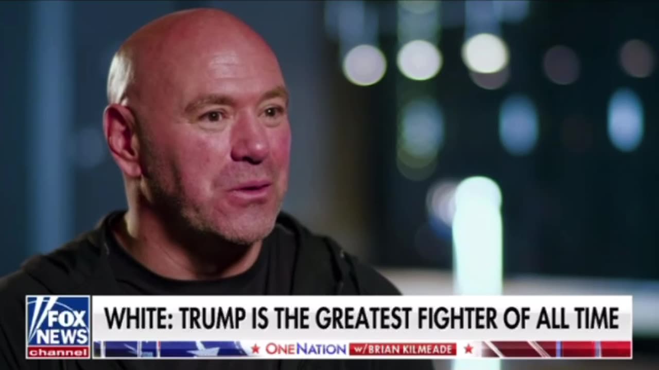 Dana White on his friendship with Trump