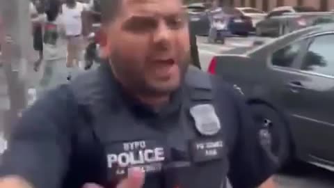 Chaos erupts during an arrest in NYC