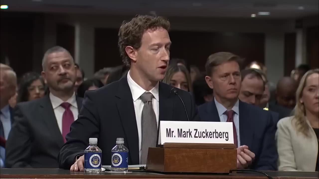 Zuckerberg and Senator Hawley clash in fiery child safety hearing