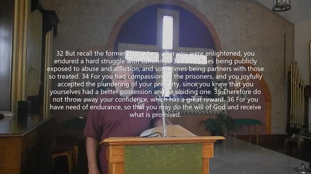 Suffering before the Return