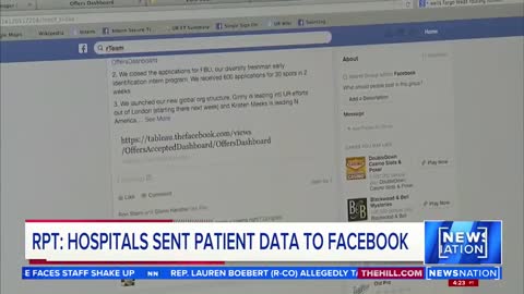 Hospitals sending sensitive medical data to Meta