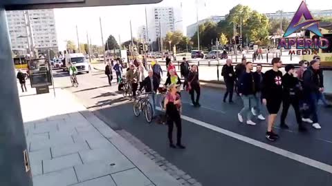 Dresdener Protest am 09.10.21