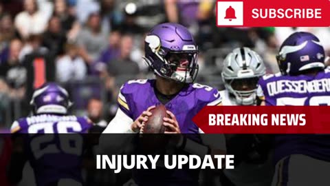 JJ McCarthy Sends Message To Vikings Fans After Injury