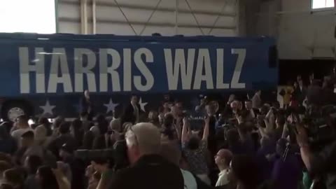 Absolutely pitiful crowd for Kamala and Walz in Pennsylvania