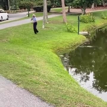 Imagine your child playing near the water! These gators need to be controlled!
