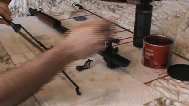 M1 Garand oil and grease