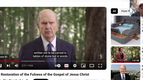 Joseph Smith - President Nelson - Proclamation and the Restoration of Gospel of Christ -8-11-24