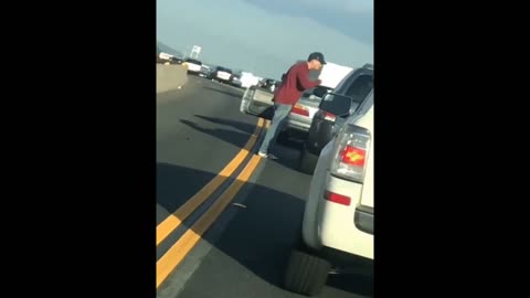 Road rage with an unexpected ending