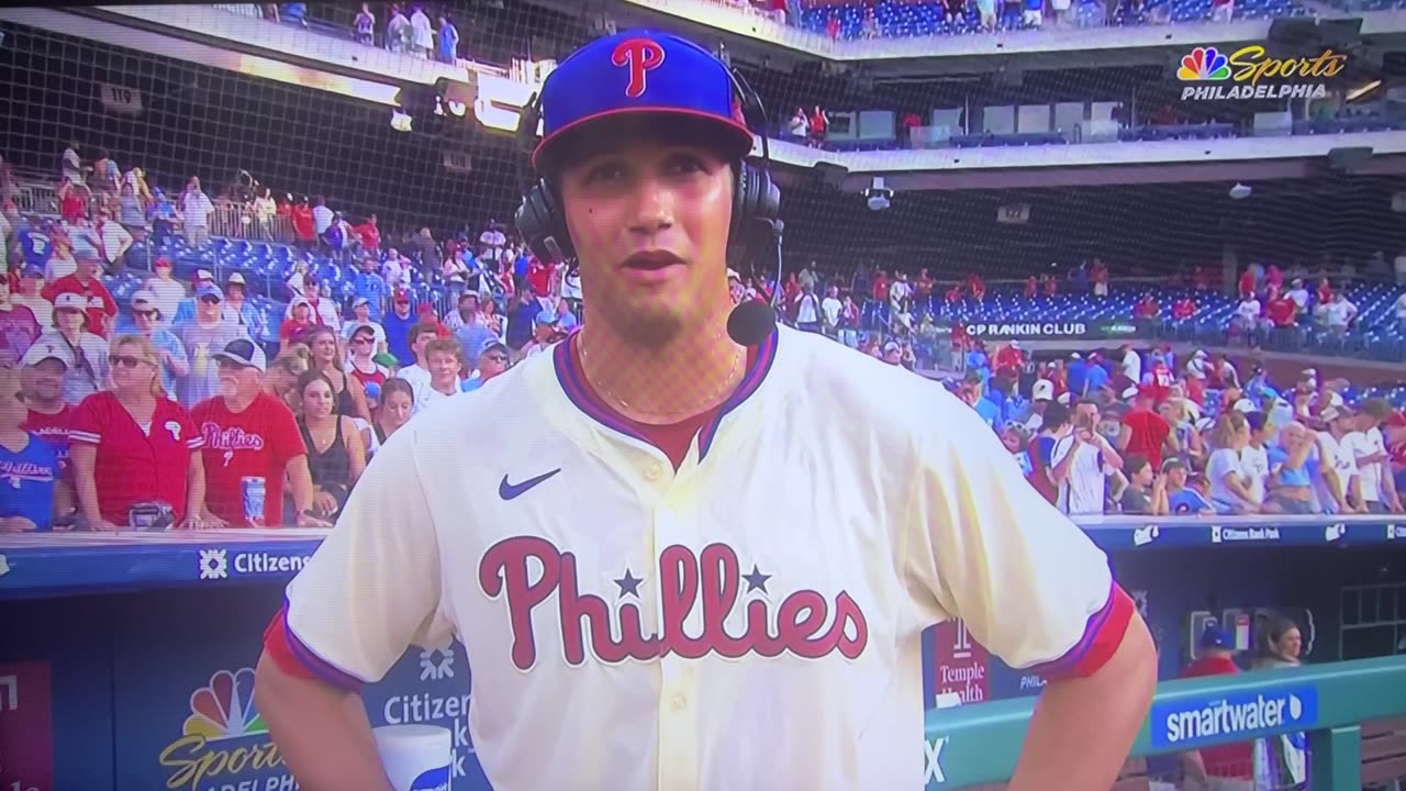 Tearjerker - lifelong Phillie fan makes his first start in MLB as a Phillie gets win