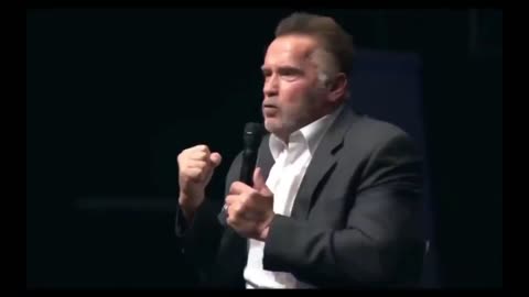 Aronold Schwarzenegger describes why he doesn't believe in a backup plan