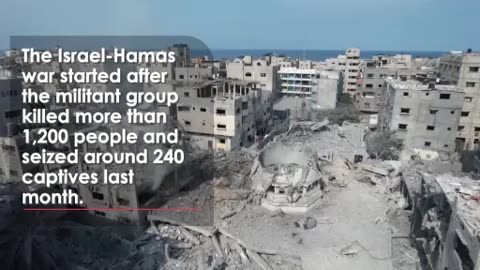 Novas imagens mostram a casa do líder do Hamas destruída por ataque aéreo israelense