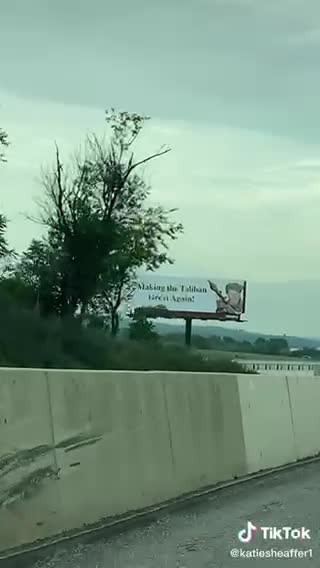 Biden Taliban Billboard in York PA