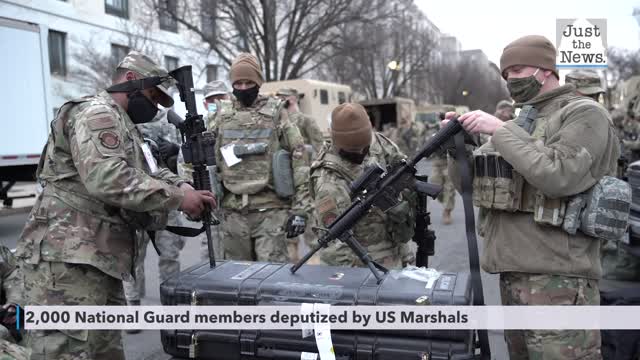 2,000 National Guard members deputized by US Marshals; more will be sworn in by police