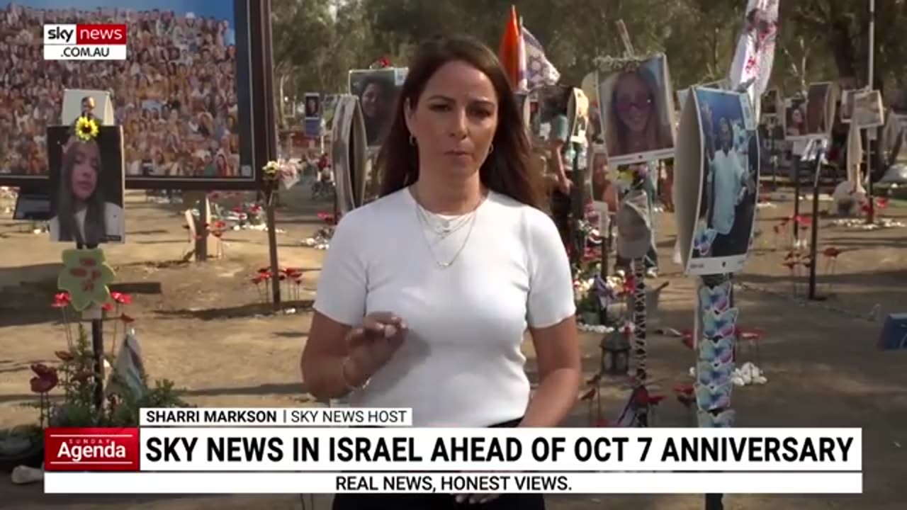 Sharri Markson touches down in Israel ahead of anniversary of October 7 attacks