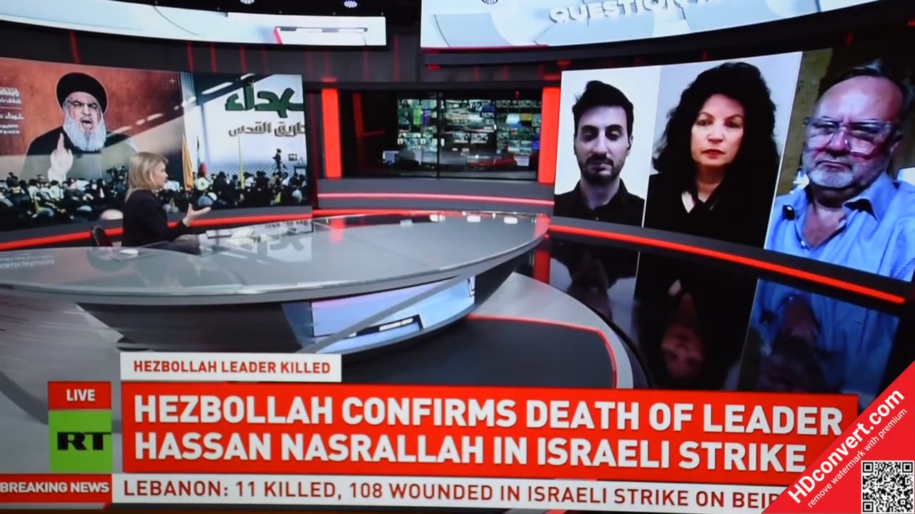 My Comments on a RT Panel Murder of Hassan Nasrallah