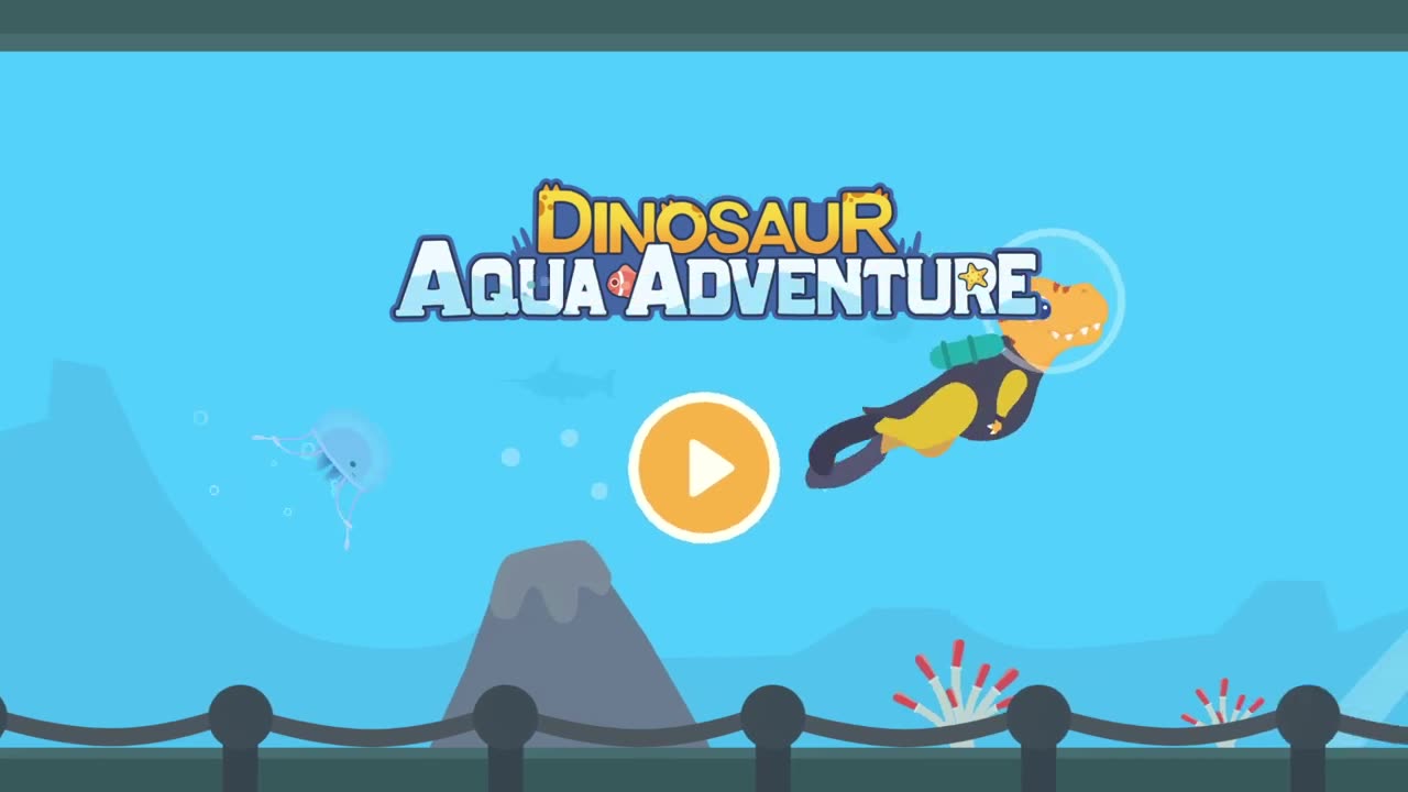 Dinosaur Aqua Adventure🐧 - Dino Fun Under the Sea Kids Learning Children Games Yateland