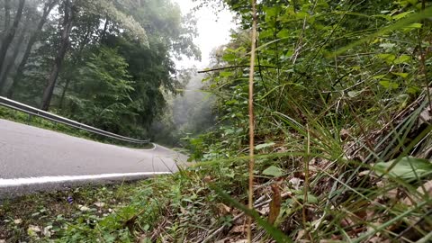 Somewhere in the mountains of Sochi.