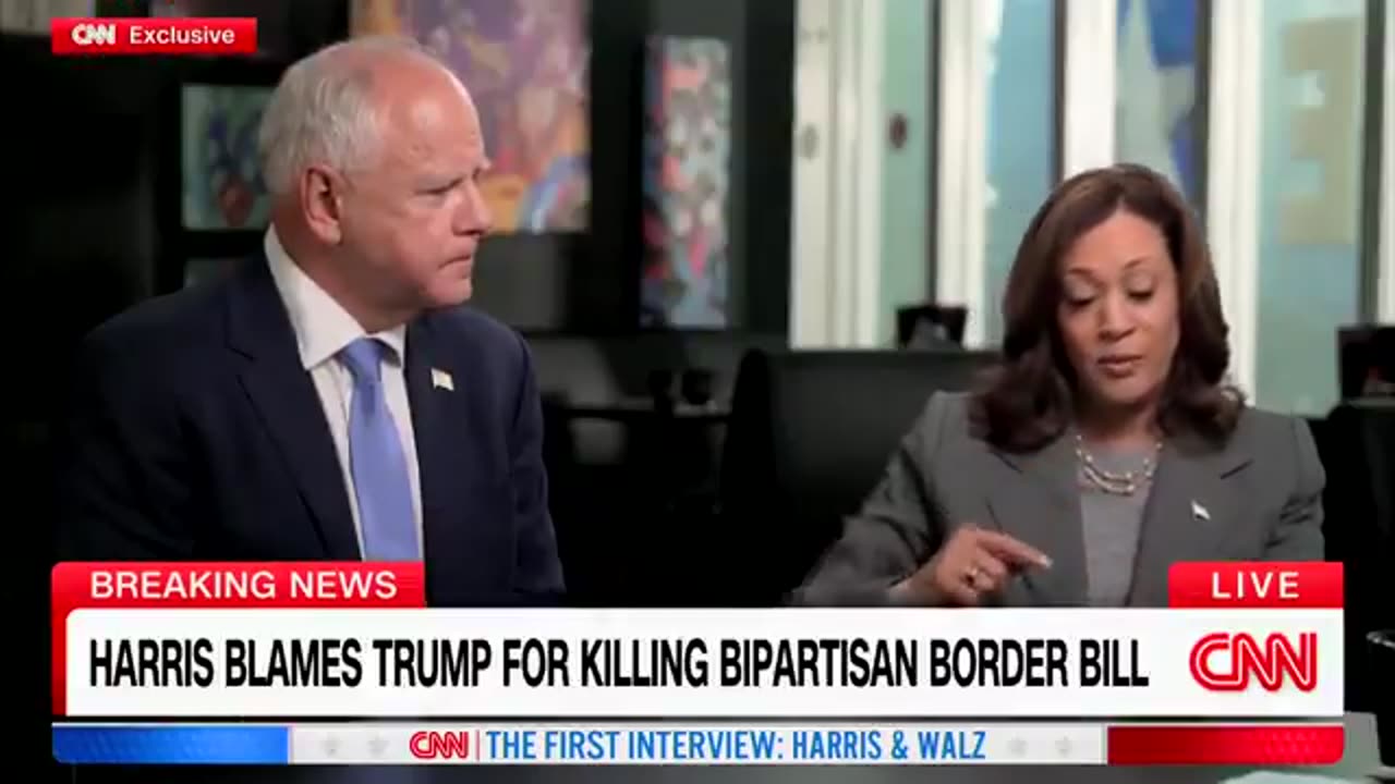KAMALA HARRIS ON THE BORDER AND HOW SHE HANDLED IT