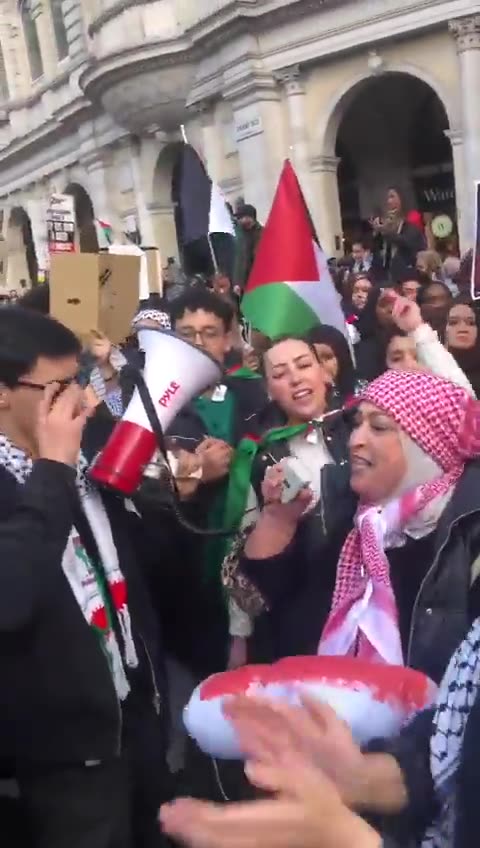 Antisemitische Sprechchöre auf Anti-Israel-Demo
