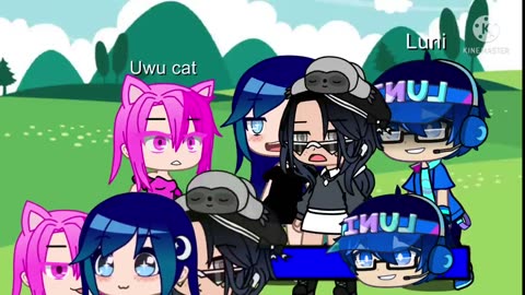 Uwu cat vs Luni plot twist at the end #savethegachacommunity #stopgachaheat