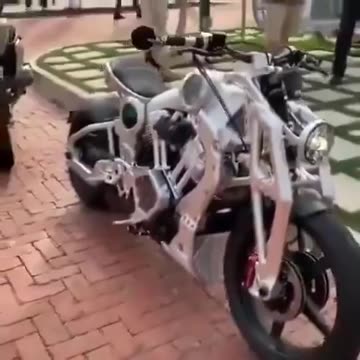 water [hydrogen] powered motorbike