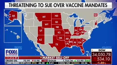 24 States threatening to sue the Biden administration over DEATH VAX mandates