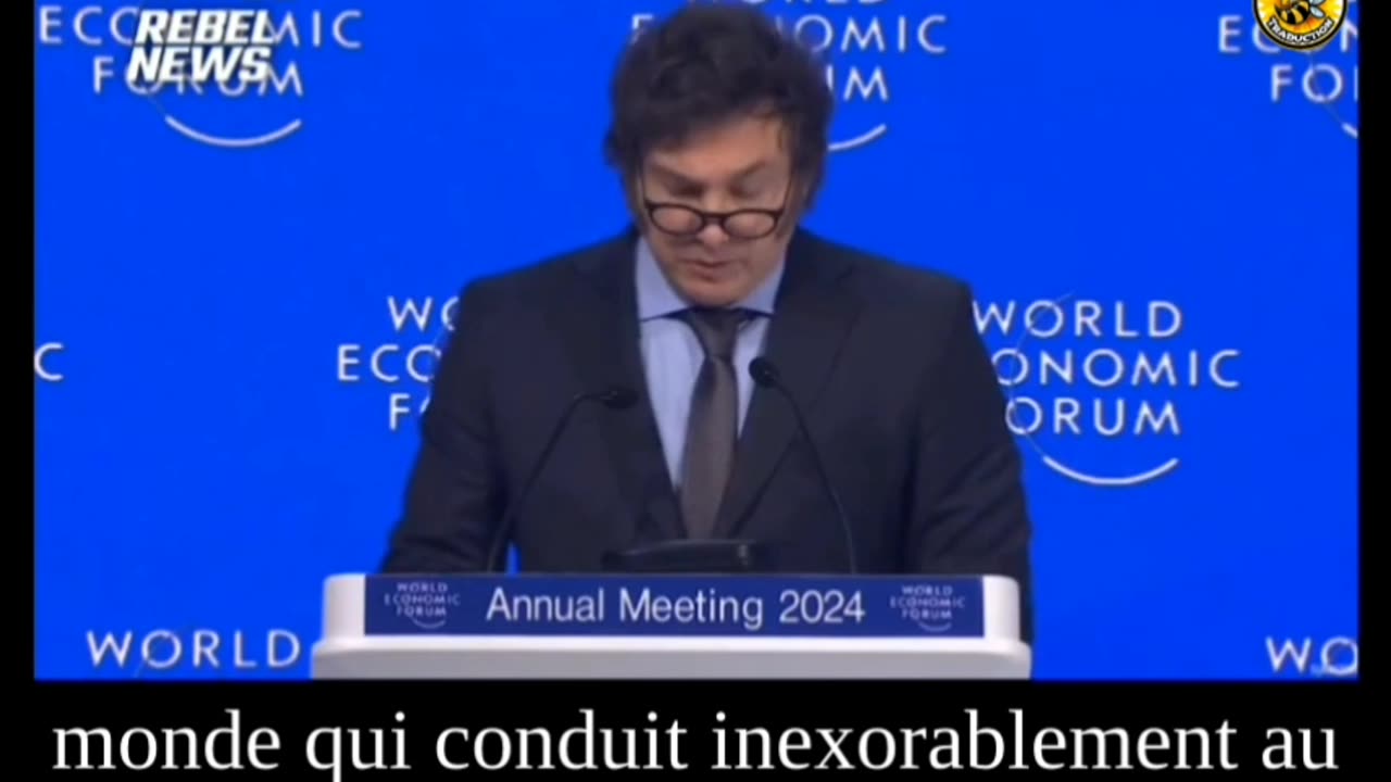 ▶ EXTRAITS-RQ (21 jan 24) : JAVIER MILEI - DAVOS (17 jan 2024)