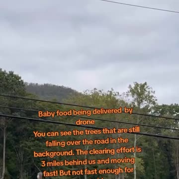 Baby good being delivered by drones in North Carolina (Link in description)