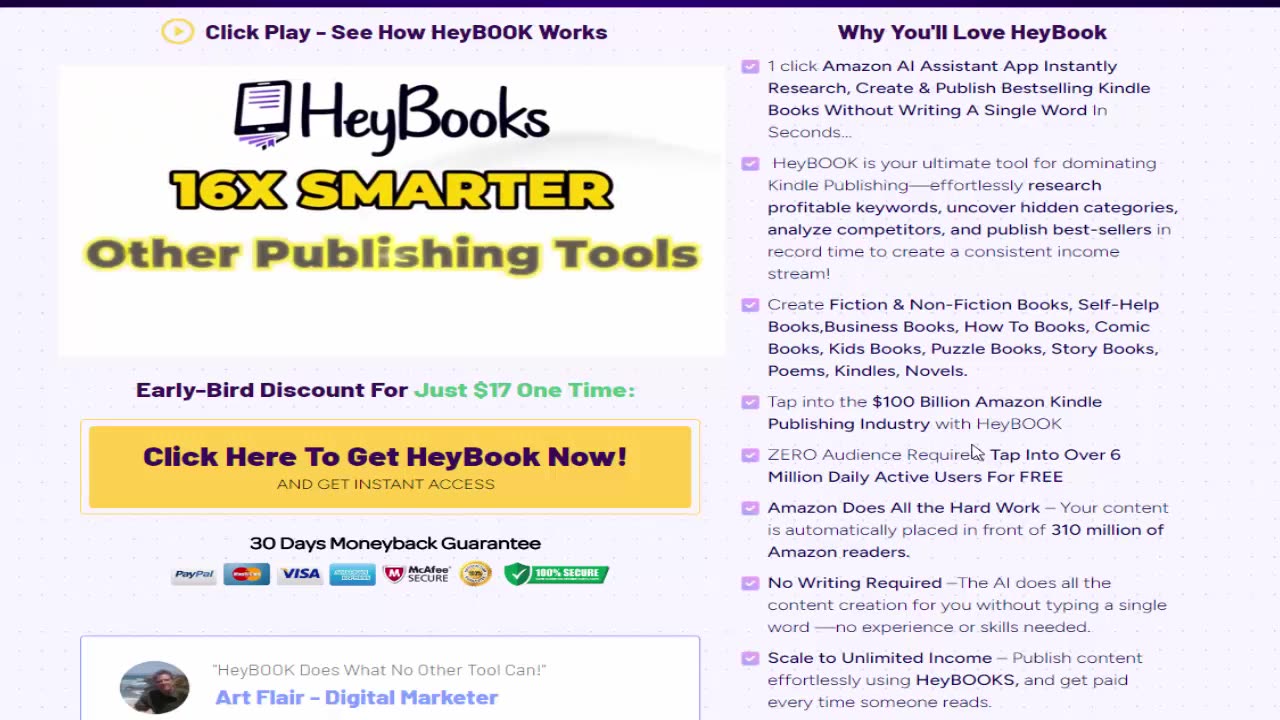 HeyBOOKS Review: AI Assistant for Amazon KDP Creation & Publishing