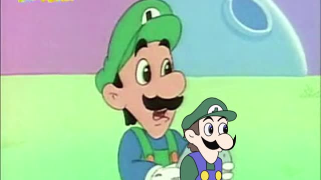 Luigi Makes a Weegee Action Figure