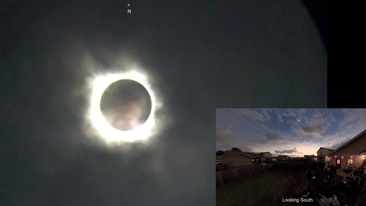 Total Solar Eclipse - Killeen, TX - 08 April 2024