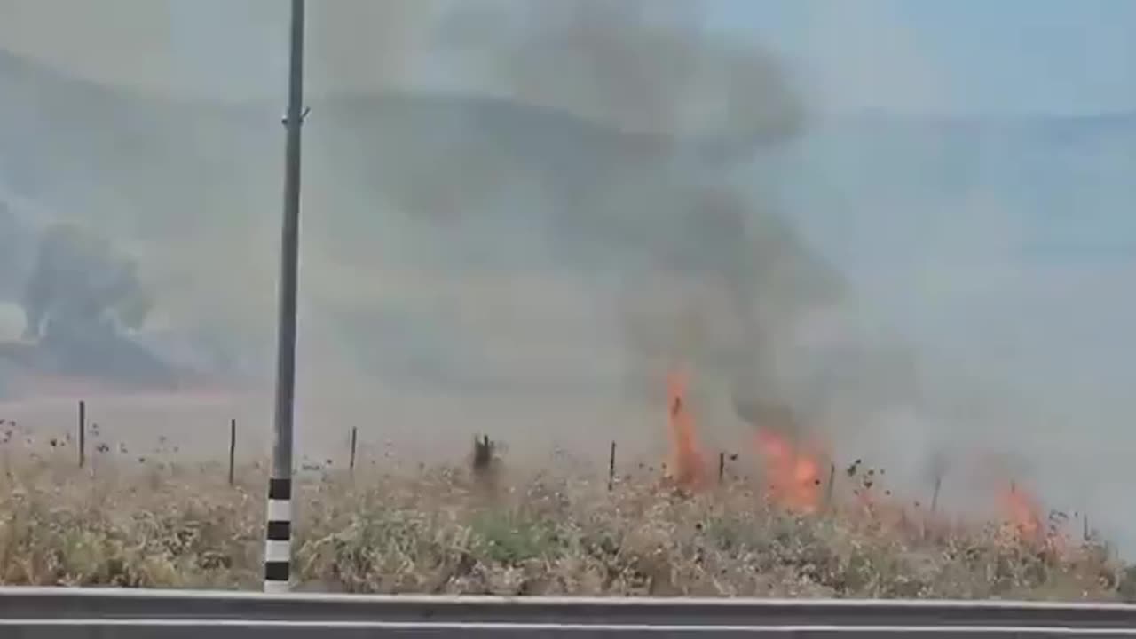 BREAKING: Wildfires in several areas in northern Israel are a result of the