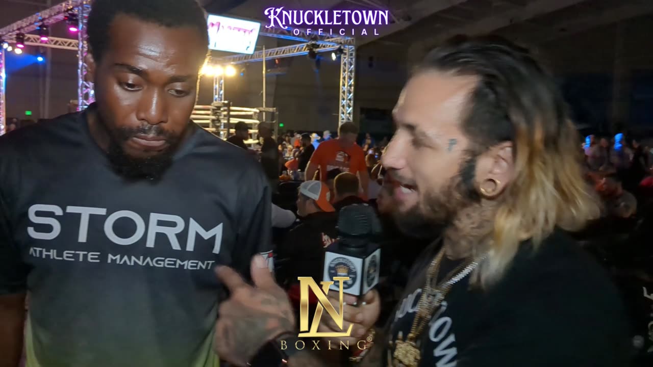 Rodney Hinton Interview at BKFC Prospect Series in Myrtle Beach South Carolina