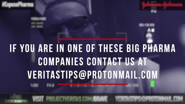 Staff members from Johnson & Johnson blow the whistle