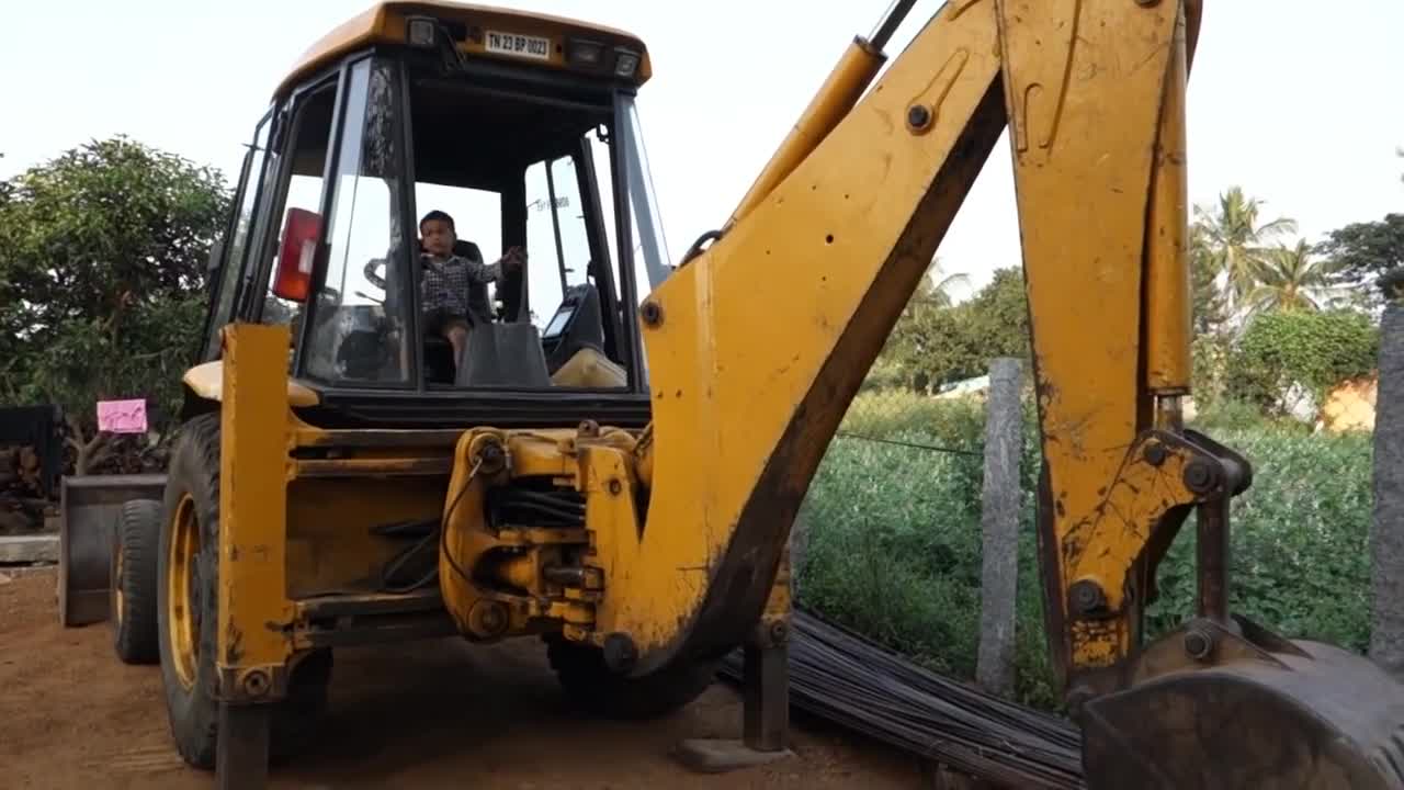 Kids Working with Big Jcb Kids Video for Children jcb working video