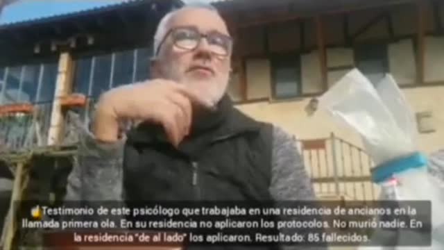 RESIDENCIAS DE ANCIANOS EN PRIMERA OLA CON PROTOCOLOS = LLENOS DE MUERTOS