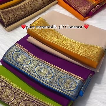 Exclusive Mysore Silk Sarees