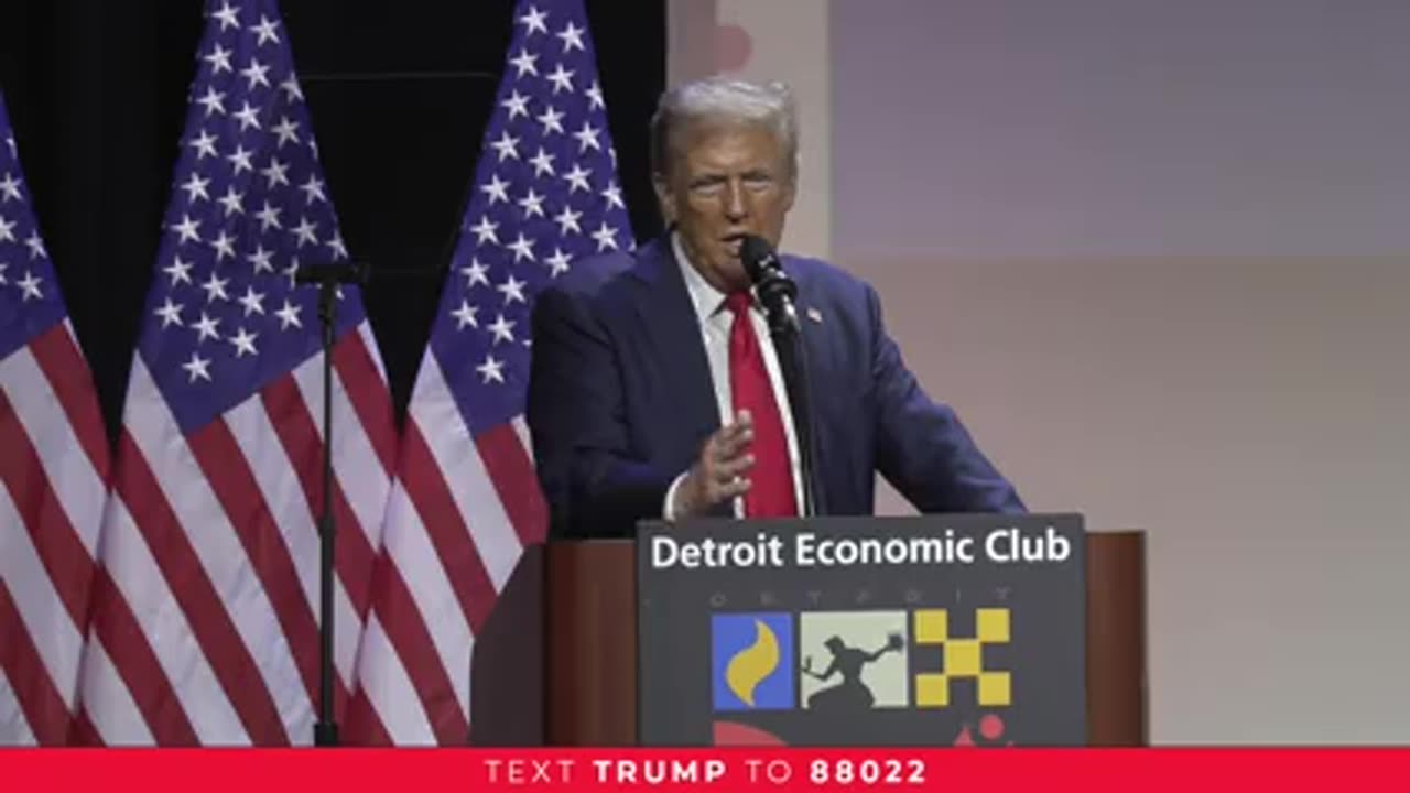 Latest LIVE: Donald Trump Delivers Remarks at the Detroit Economic Club...