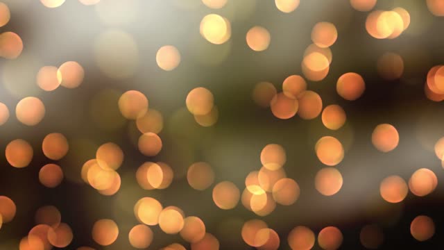 Little Orange Lights | 4K Relaxing Screensaver