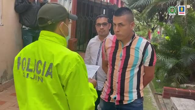 Video: Lo sindican de matar a Juan Pico y Fabio Misath en Piedecuesta