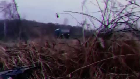 Ukrainian ambush ! Ukraine forces amush Russian Truck