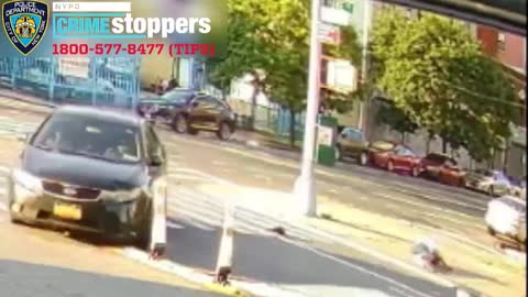 Pedestrian hit by car and then robbed while struggling to survive on NYC street