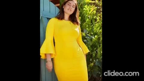 Plus Size Dresses with Slevees