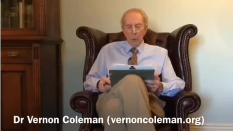 Urgent Message from Dr. Vernon Coleman