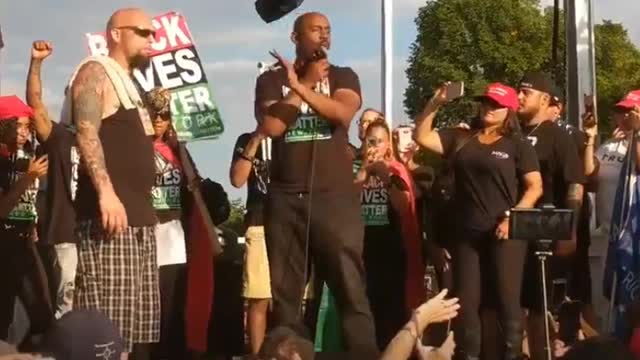 BLM VS. Trump Supporters Watch What Happens!