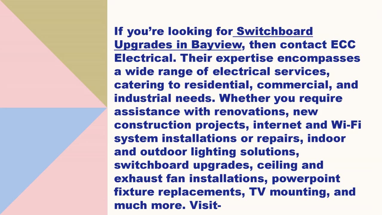 Best Switchboard Upgrades in Bayview