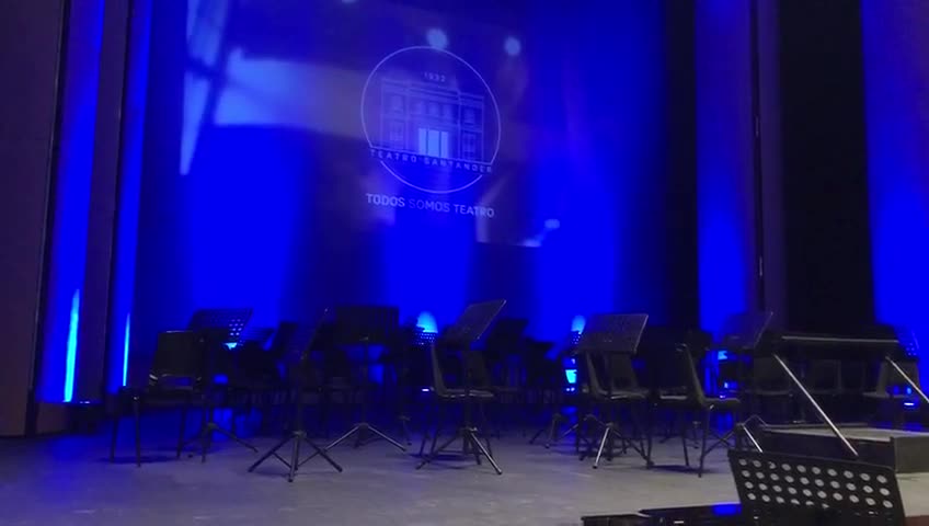 Así se prepara el Teatro Santander para la gala de esta noche